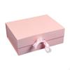 Gift Box with Ribbon Storage Closure for Party Bridemaid Gifts Cupcake Boxes S Pink