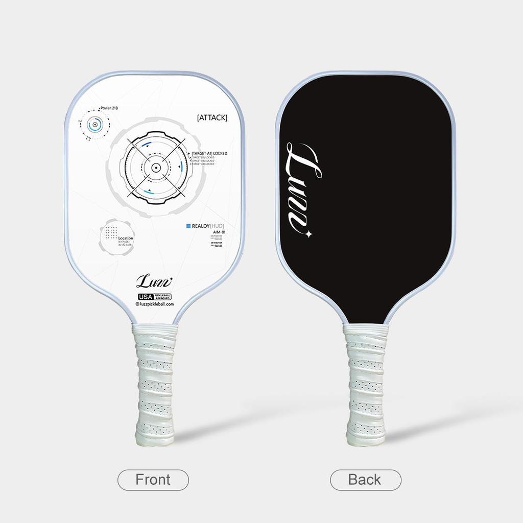 Luzz T700 Carbon Fiber Pickleball Paddles Sandblasted Surface USAP Approved Pickle Ball Rackets for All Skill Level