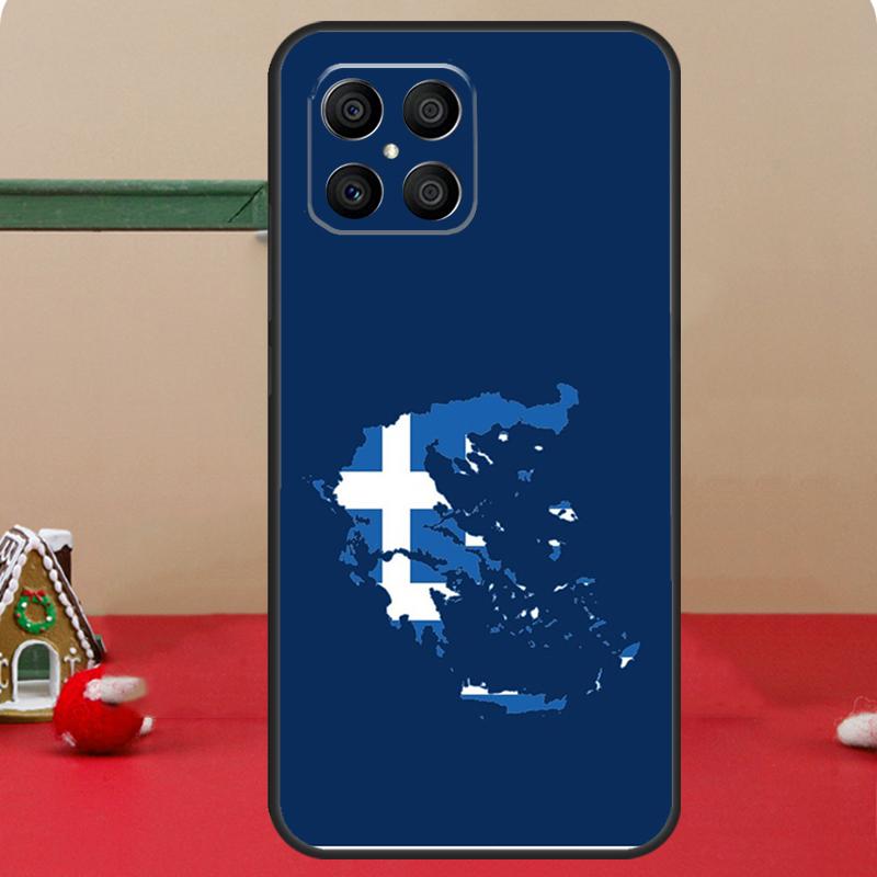 

Greece Greek National Flag Case For Honor Magic 7 Lite 6 8 Pro Honor 400 200 70 90 X8c X8b X9a X9b X9c X9d Win RT Cover Honor 70