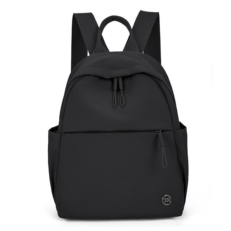 Schoolbag Student Casual Backpack 1011 New Fashion Versatile Travel Small Backpack Women's Large Capacity Nylon Work Bag