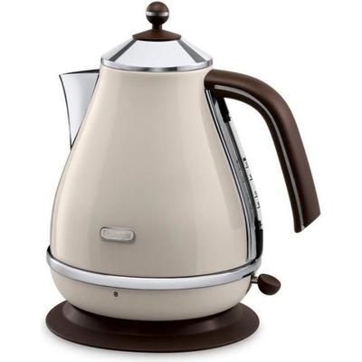 Icona Vintage Electric Kettle - DELONGHI - KBOV 2001.BG - 1.7 L - Hidden Stainless Steel Resistance