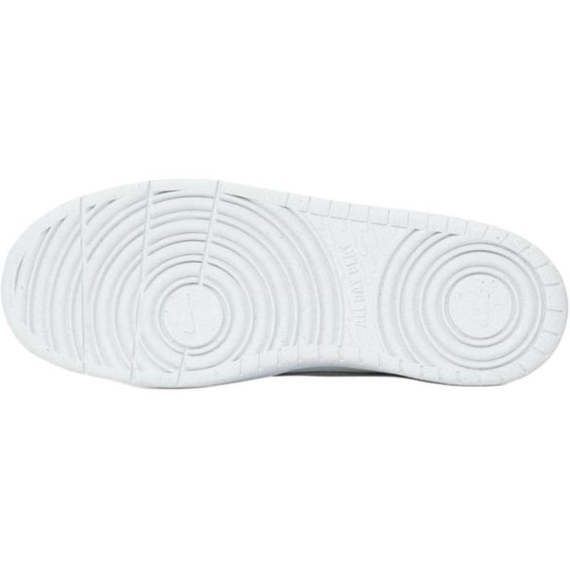 Nike Court Breathable Lightweight Cushioning Low Top Kids' Skateboarding Shoes Blue White Sneakers DV5456-128