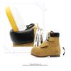 Autumn and winter couple high street niche design high-top ski boots heightening shoes velvet warm Martin boots