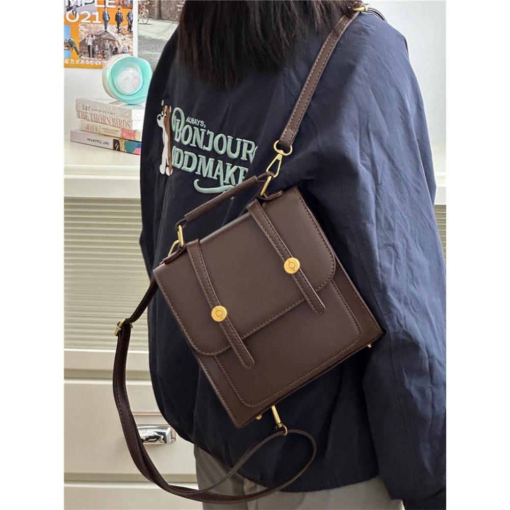 Ретро рюкзак-сумка Новый модный студенческий рюкзак Многофункциональная школьная сумка Портативная дорожная сумка