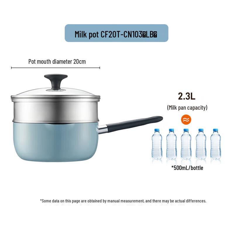 Joyoung Non-Stick Saucepan with Steamer Rack