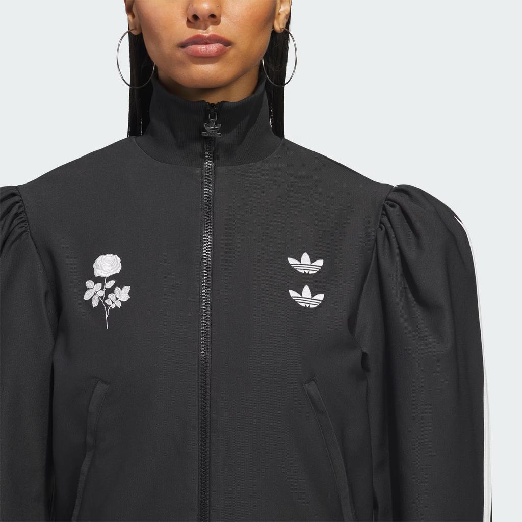 (WMNS) adidas x Willy Chavarria Bluse Trainingsjacke Asiatische Größe 'Schwarz' Damen KD9353