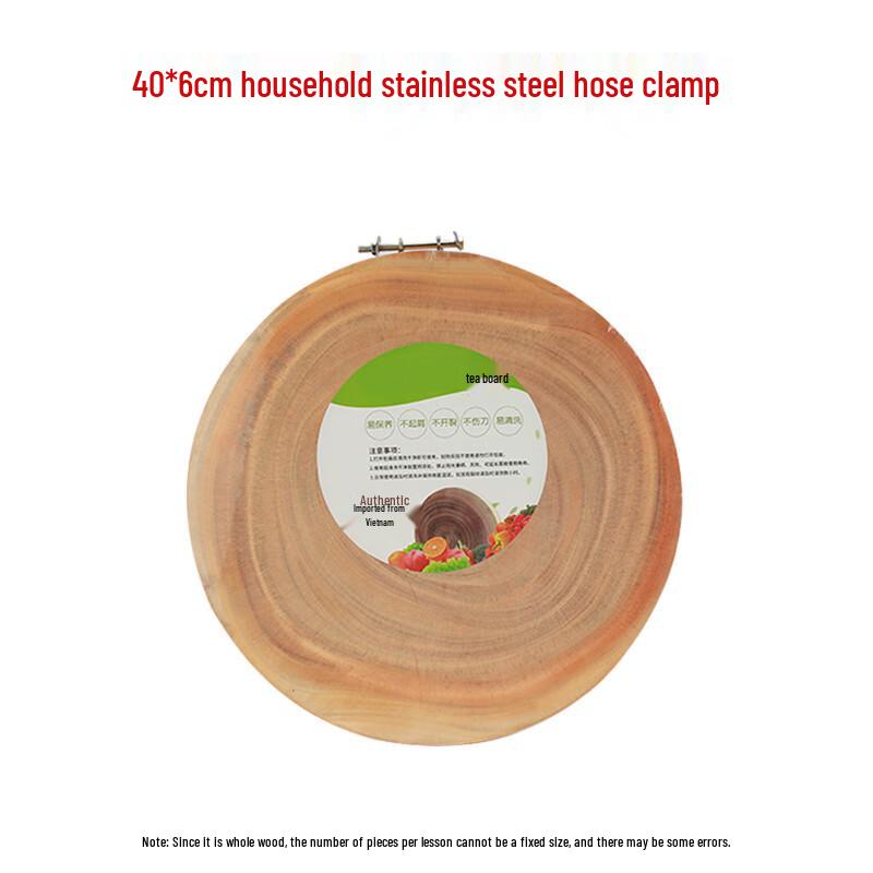 Round Thickened Wooden Cutting Board