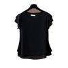 Women's Plus Size Chiffon Top: Loose, Fashionable, Short-Sleeved Summer Blouse
