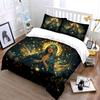Spiritual Serenity Decorative Set  Kid'S And Adults' Bedroom Decor, Exquisite Three-Piece Bedding Set Gift