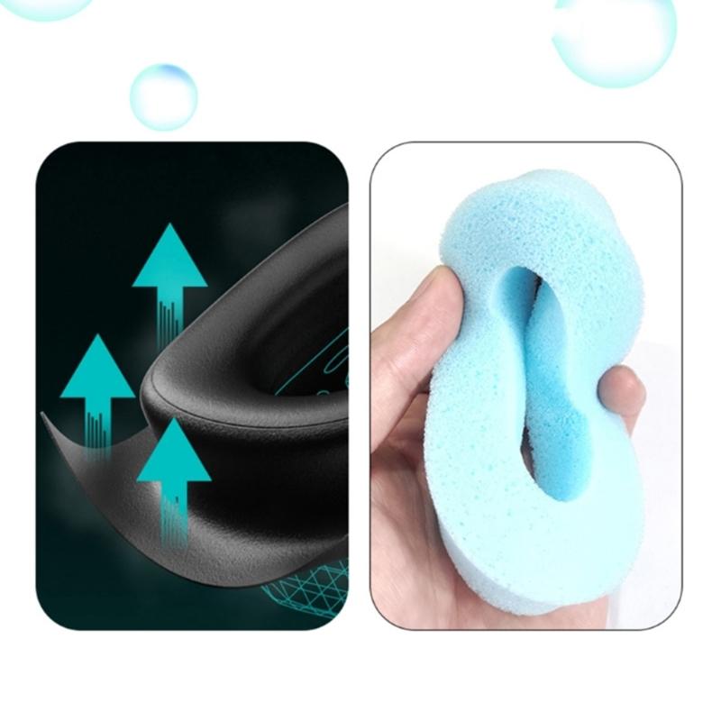 1 Pair Soft Sponge Replacement Ear Pad for MT6 Bluetooth-compatible Wireless Headphones Ear Pad Headset Accessories