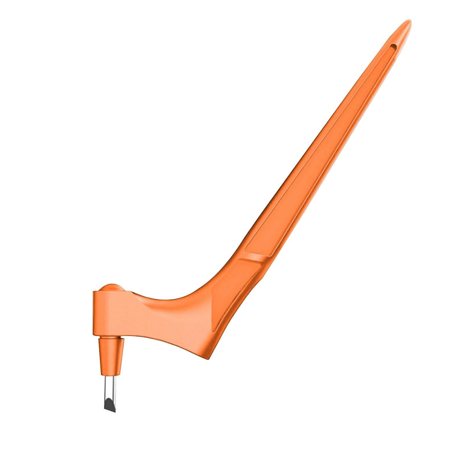 

Режущий инструмент для резки бумаги, держащий гравировку на 360 градусов One Size оранжевый