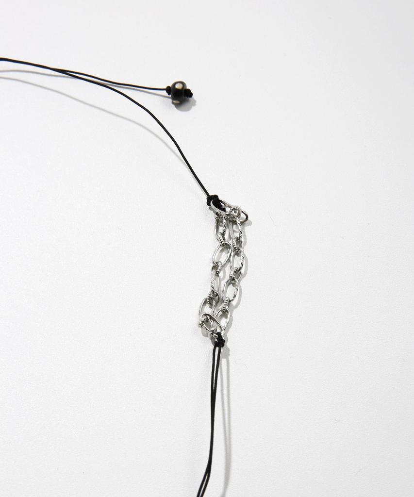 Kijiko Ke908. Nomad Mix Beads Necklace Aqua Blue