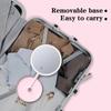 Detachable 1PC 3 Modes Makeup Mirror with Light LED Daylight Vanity Mirror Storage Base Mirror with Light Gift USB Rechargable