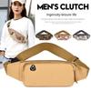Waterproof Shoulder Belt Bags Oxford Cloth Waist Bag Banana Bag Waist Pouch  Fitness