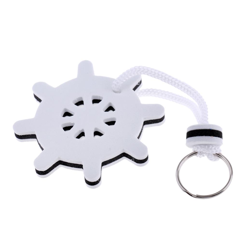 70mm Steering Wheel In the Form of Keychain Floating Kayak Kayak Kayak Boat