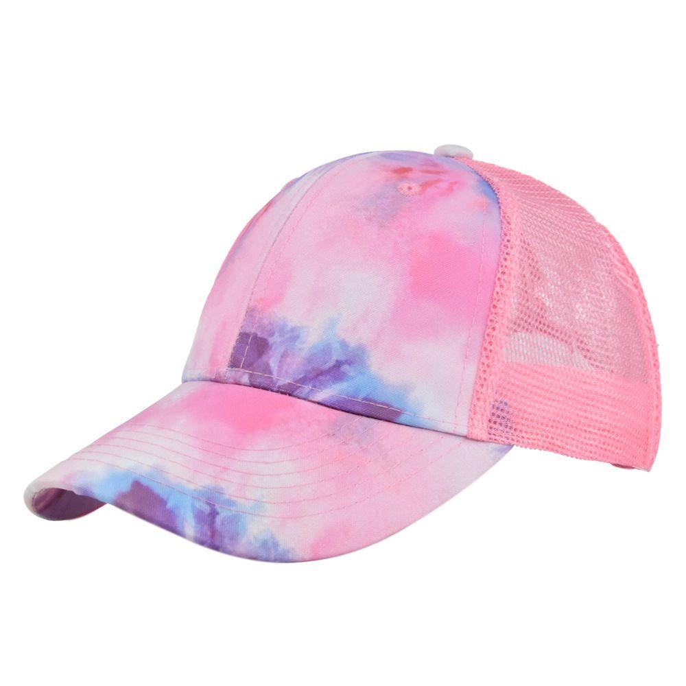 Летняя сетчатая кепка тай-дай бейсболка 3D вышивка кепка с козырьком сетчатая бейсболка кепка от солнца сетчатая кепка 54-59