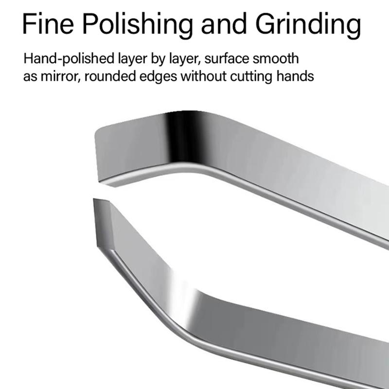 1pcs Stainless Steel Fish Bone Tweezers Tongs Kitchen Tweezers Fish Bone Plucking Clamp Kitchen Gadgets Tools CFQJ009