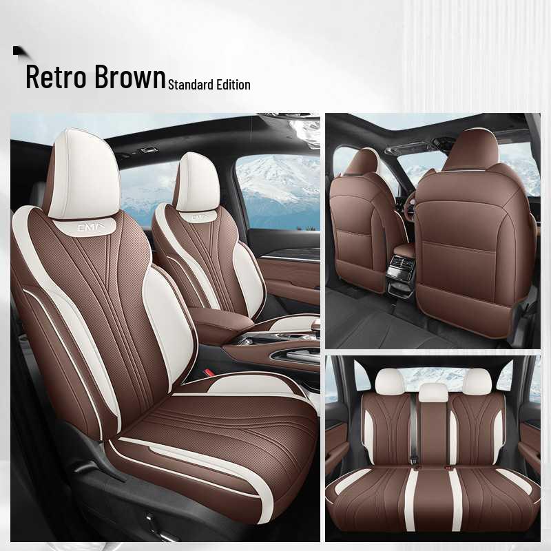 Perforated Leather Car Seat Cushion for 24 Xingyue L Models - Four Seasons Cover