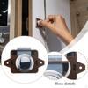 Push Button Latch Cabinet Door Wear Resistant Dustproof Waterproof Easy To Use Parts Accessories