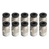 Push Straight Pneumatic Connector Stainless Steel Thread