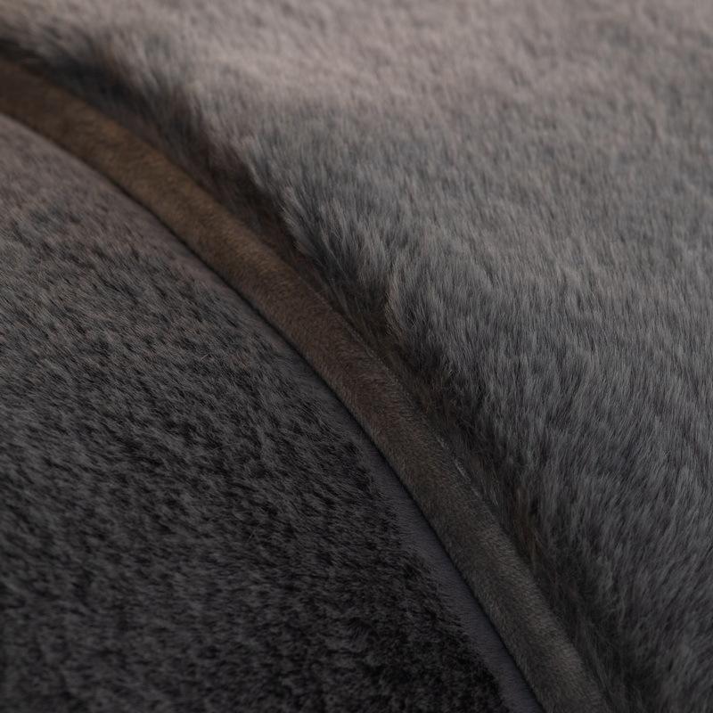 Plush Sofa Cushion Winter Thickened Leather Non-Slip Living Room Cushion Light Luxury High-End Nordic Modern Simple Cover Cover