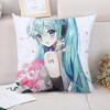 Body Pillow Cover  M-Miku Cushion Covers for Bed Pillows Car Decoration Sofa Cushions Decorative Pillowcase Fall Decor Home