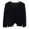FOXEY NEW YORK Long Sleeve Cardigan 38 Black Women Used