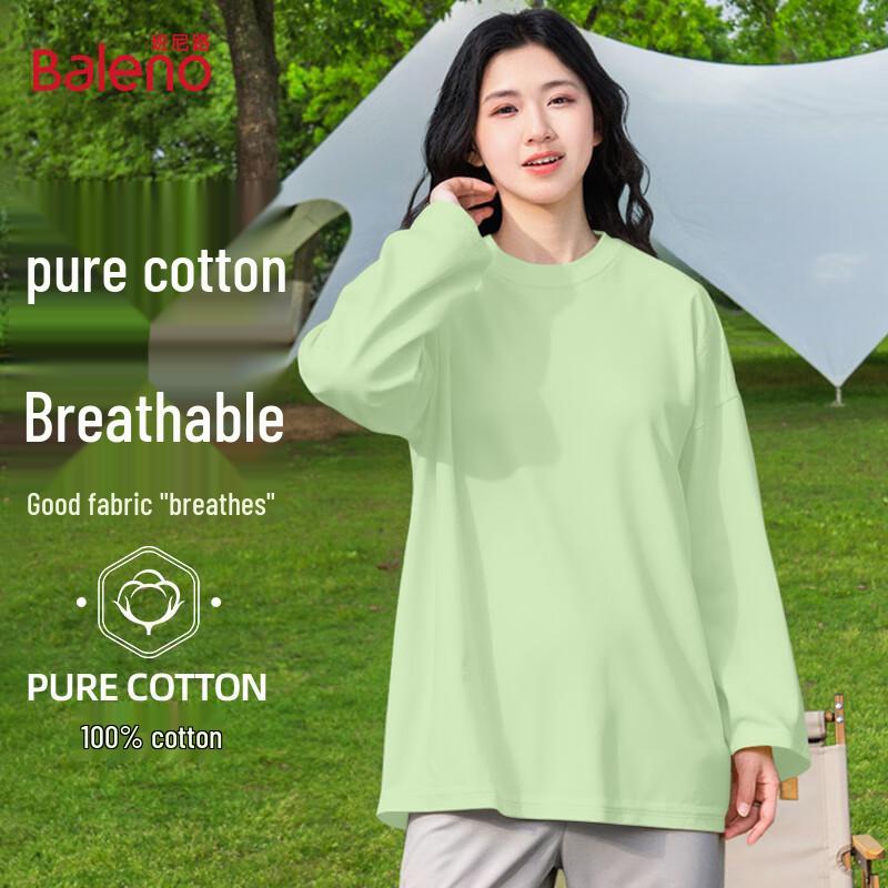 Baleno Women s Pure Cotton Long Sleeve T-Shirt S