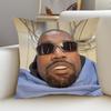 Pc Funny Kanye Meme Throw Pillow Cover D DoubleSide Print Polyester Cushion Case for Home Sofa Car Bedroom Living Room Dorm D