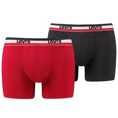 Boxer 2 Pairs Briefs, Mens Red Boxer Shorts