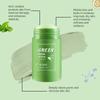 40g Maschera Solida al Tè Verde Rimuovi Punti Neri Pulisce i Pori Stick Imperfezioni Facciali Punti Neri Restringe Pulizia Viso Maschera Idratante