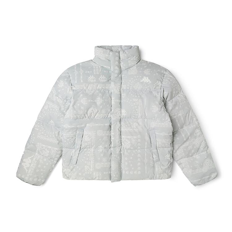 Kappa Stand Collar Down Jacket Unisex K0CZ2YY03P