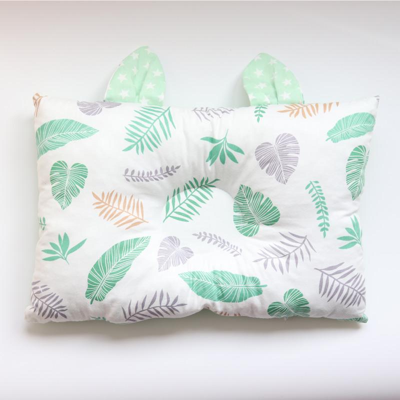 

Детская подушка для новорожденных из хлопка, предотвращающая плоскую голову, подушка для младенцев, девочек и мальчиков, скандинавская съемная детская подушка, украшение детской комнаты