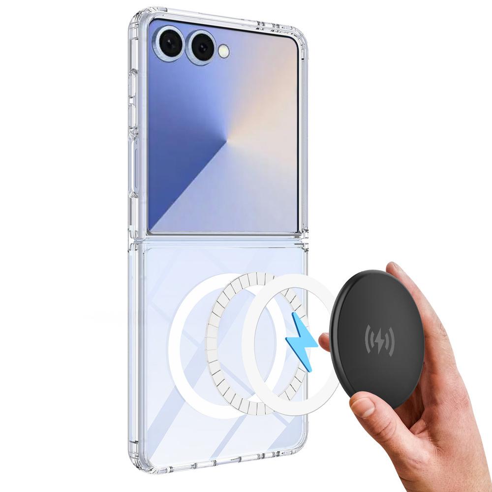 Flexible Case for Samsung Galaxy Z Flip7 5G with MagSafe - Transparent