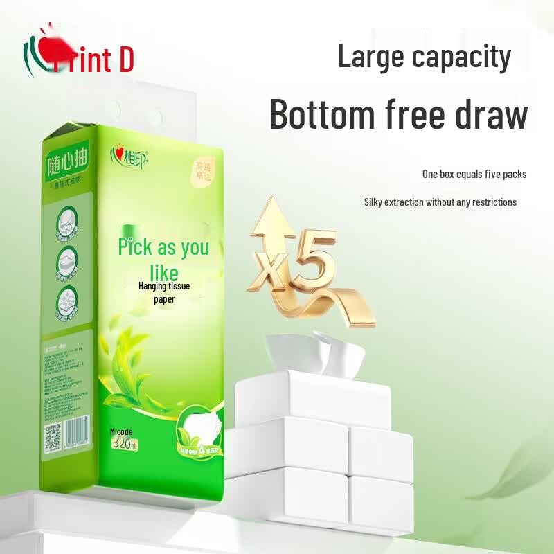 Mind Act Upon Mind 4-Ply Hanging Facial Tissues