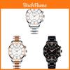 Minimalist Business Mens Quartz Watch With Steel Band For Office Wear