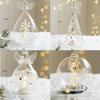 Transparent Angel Fairy Glass Light Glass Kawaii Decor Ornaments  Home Living Room