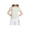 Adidas Cat Patch Graphic T-Shirt Women Tops Linen-Green JM4449