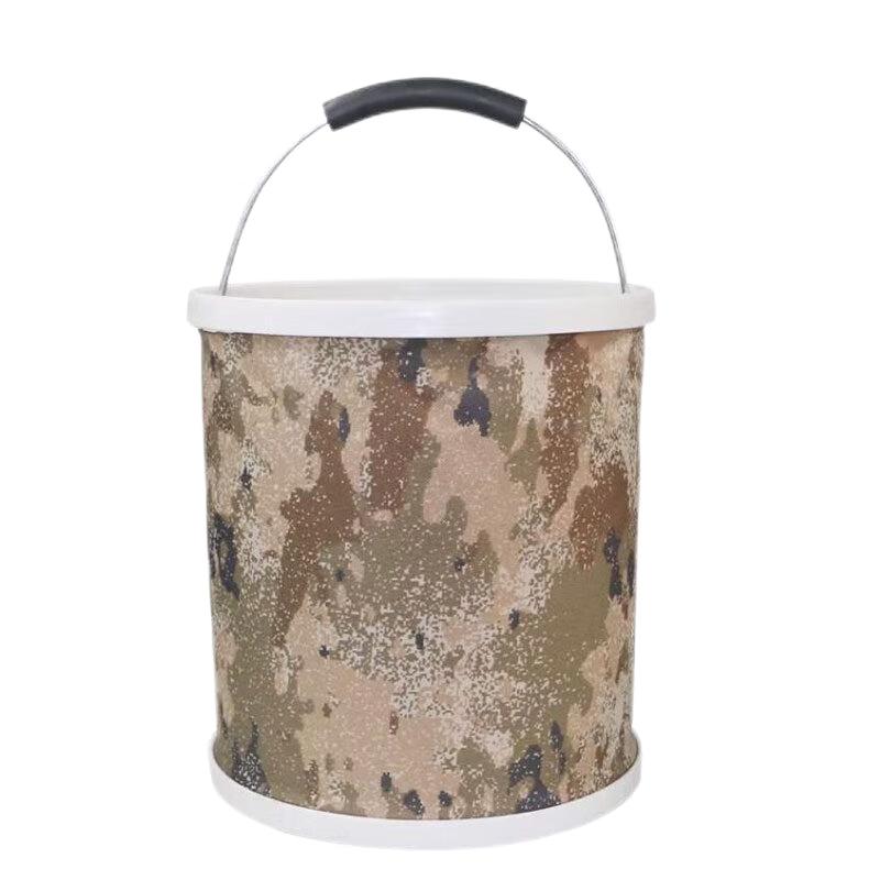 Portable Outdoor Camouflage Water Bottles, Buckets Basins