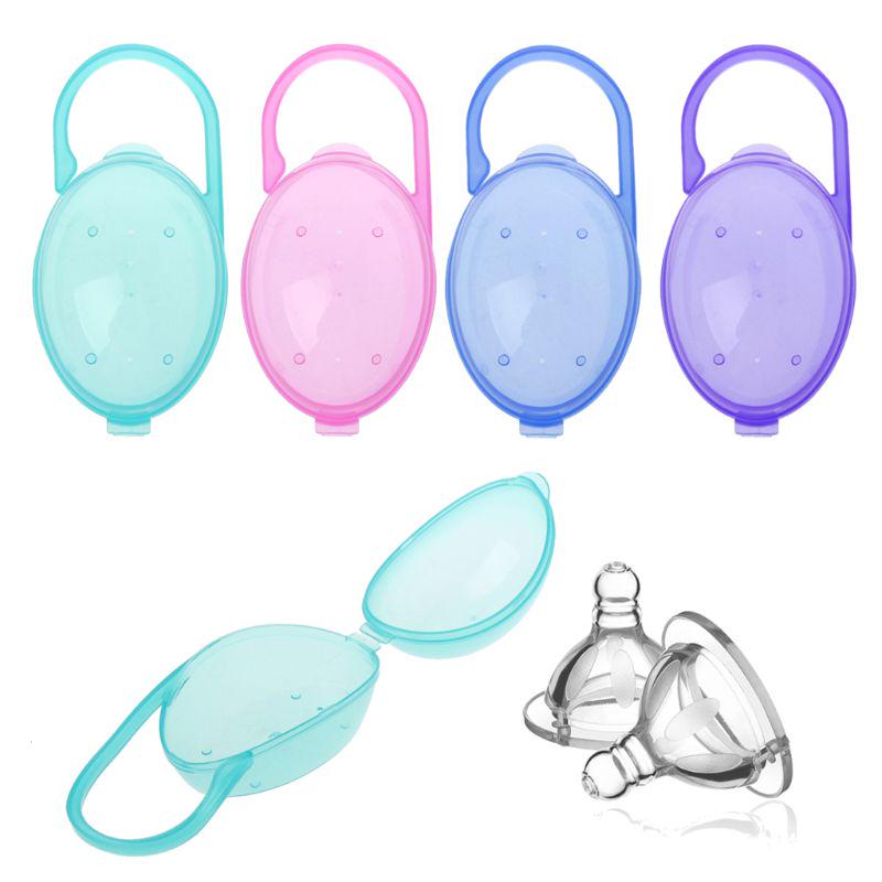 Buy Pacifier Box Soother Container Holder Pacifier Box Travel Storage Case Safe Holder Pacifier