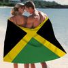 Jamaica Towel Quick Dry Absorbent Beach Towel for Sports, Fitness, Swimming and Outdoor Activities