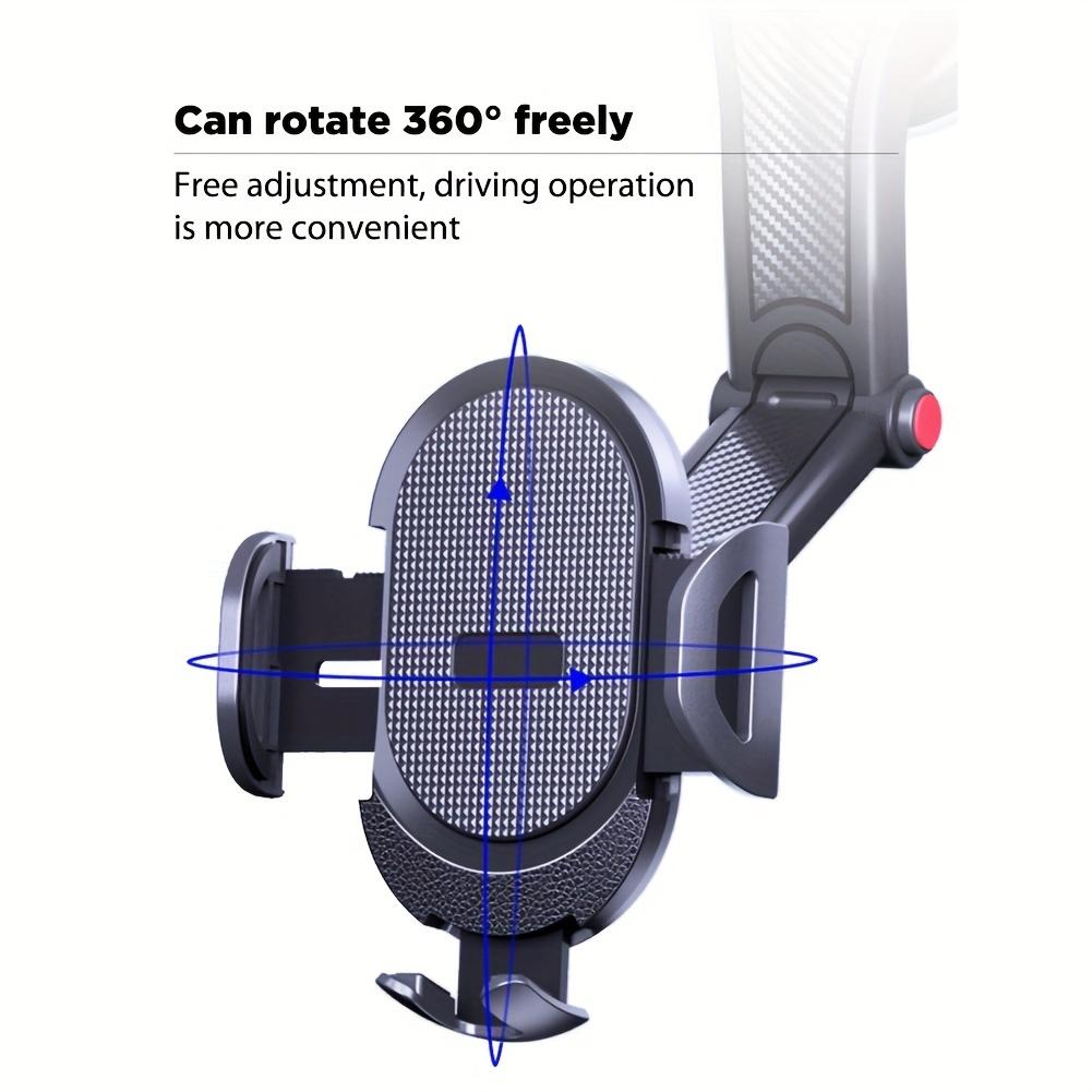 Universal Car Phone Holder Stand, Gravity Dashboard Mount For IPhone 13/12/11 & 4.5-6.7 Smartphones