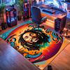 Vibrant Bob Marley Art Print carpet Suitable for all seasons Living room and bedroom mats Room Dormitory decoration Bathroom mat