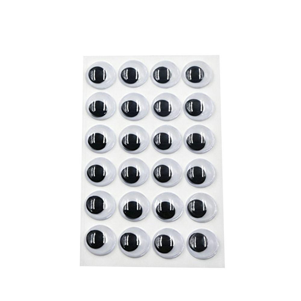 1Sheet Plastic Dolls Activity Eyes 3D Kindergarten Handmade Dolls Eyes