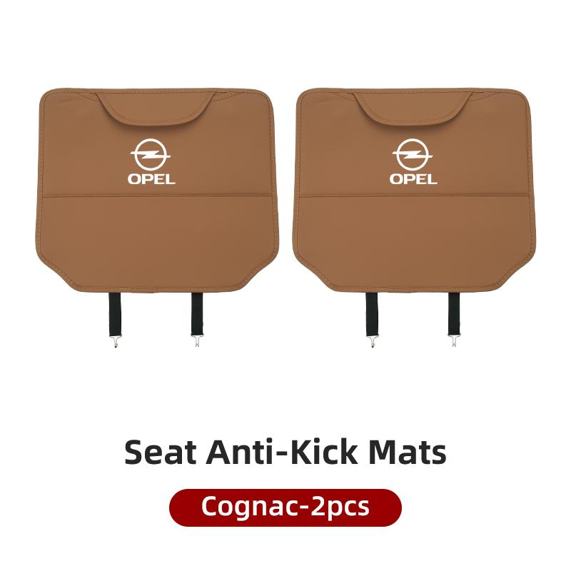 Car Seat Anti-Kick Pad Seatback Storage Protector Cover Accessories For Opel Corsa Astra Insignia Vectra Zafira Meriva Mokka Gra