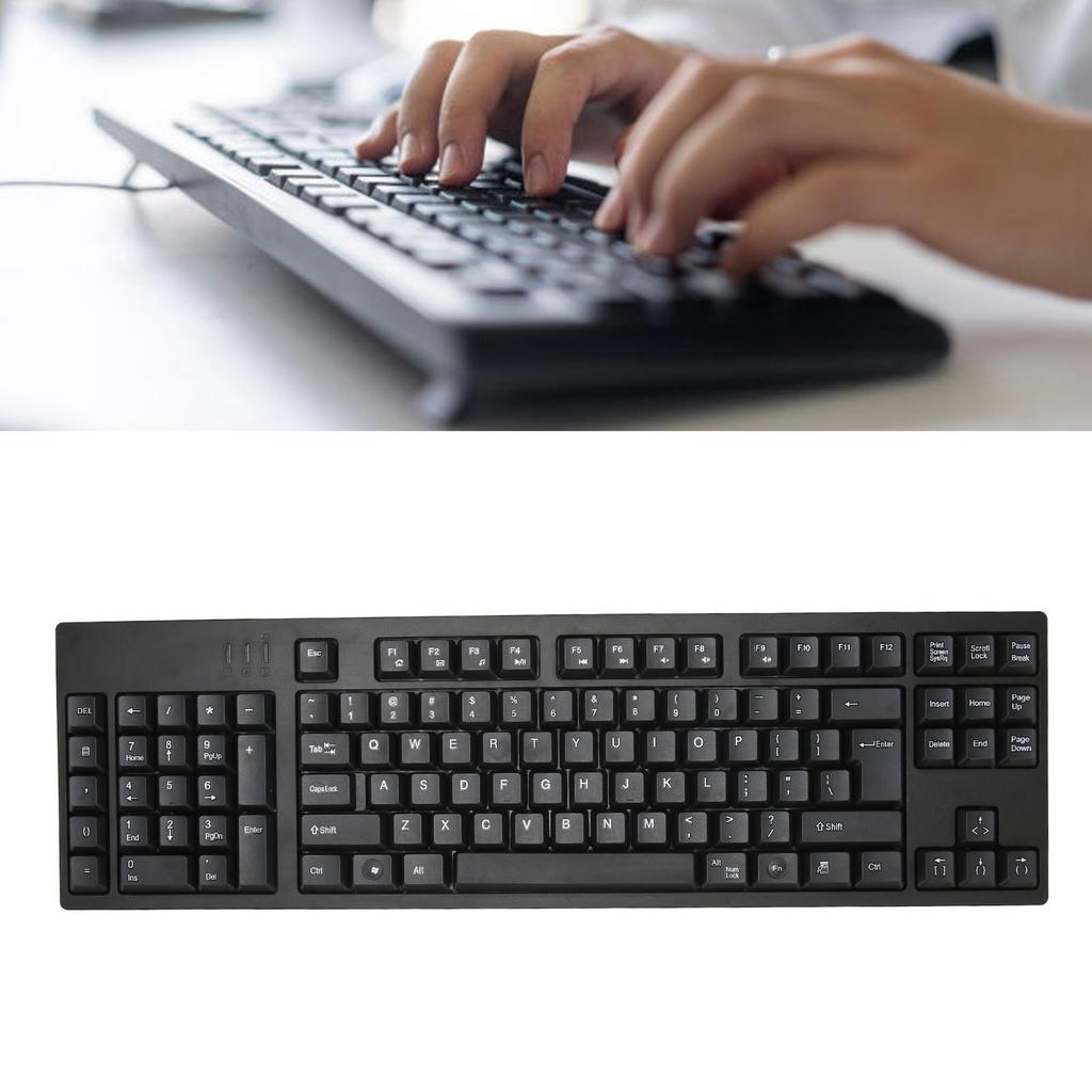 Left Numpad Keyboard Widely Used Plug and Play 109 Keys  USB Fatigue Relief Left Handed Keyboard for Accounting