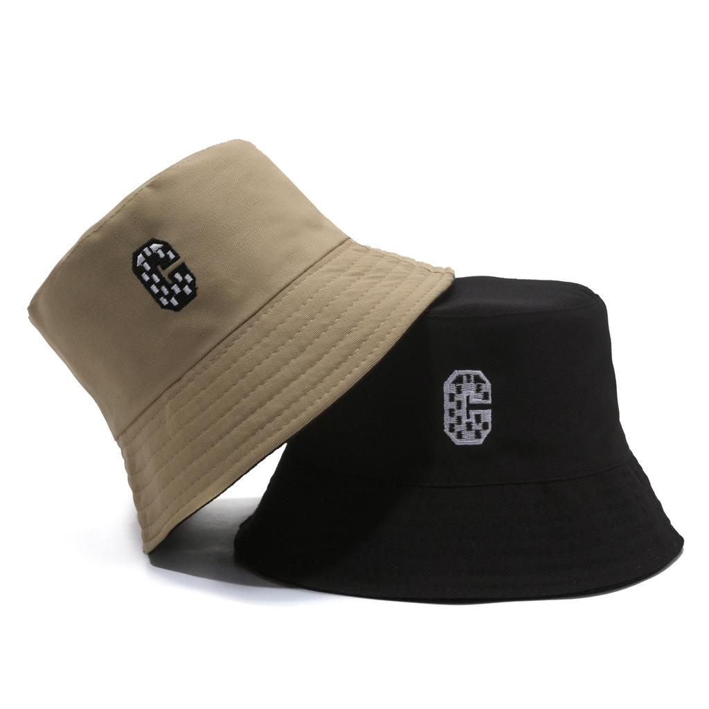 Hat autumn double-sided bucket hat women's spring summer sun hat Japanese new student basin hat cute