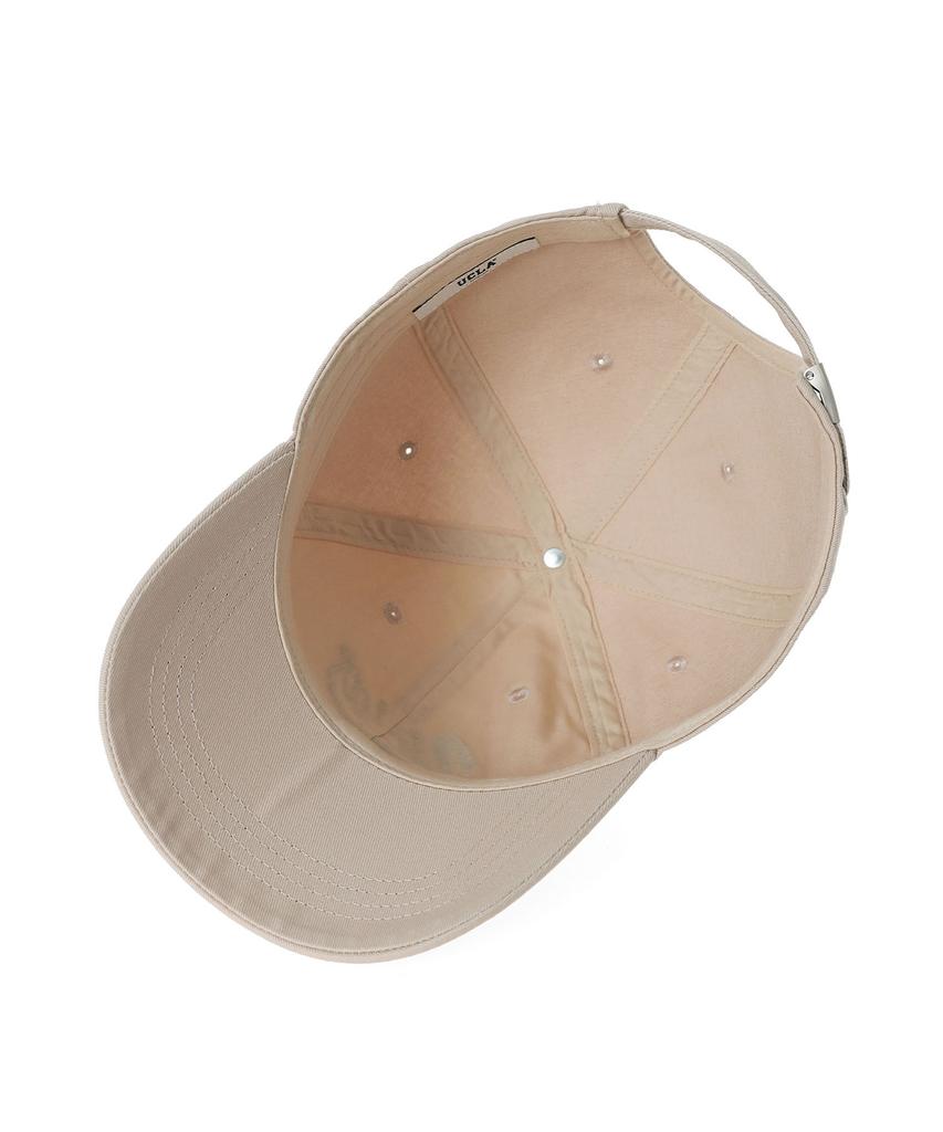 UCLA Unisex Round Lettering Embroidered Ball Cap [Ivory](Ucrac30)