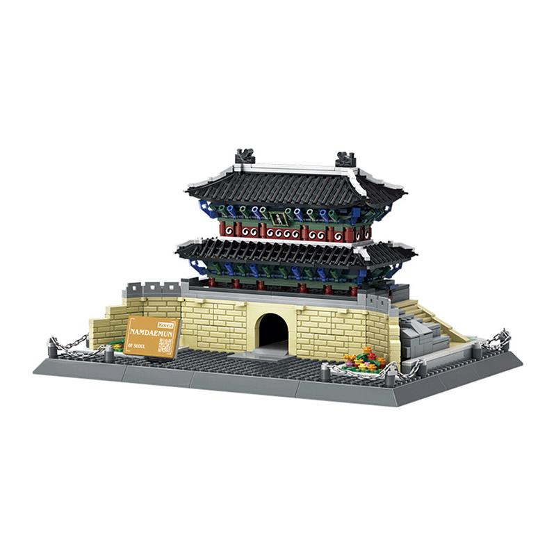 

WG5240 Модели городской архитектуры Южная Корея Чонлимэн Набор строительных блоков Собери Кирпичики Игрушки Подарки Для Взрослых Детей