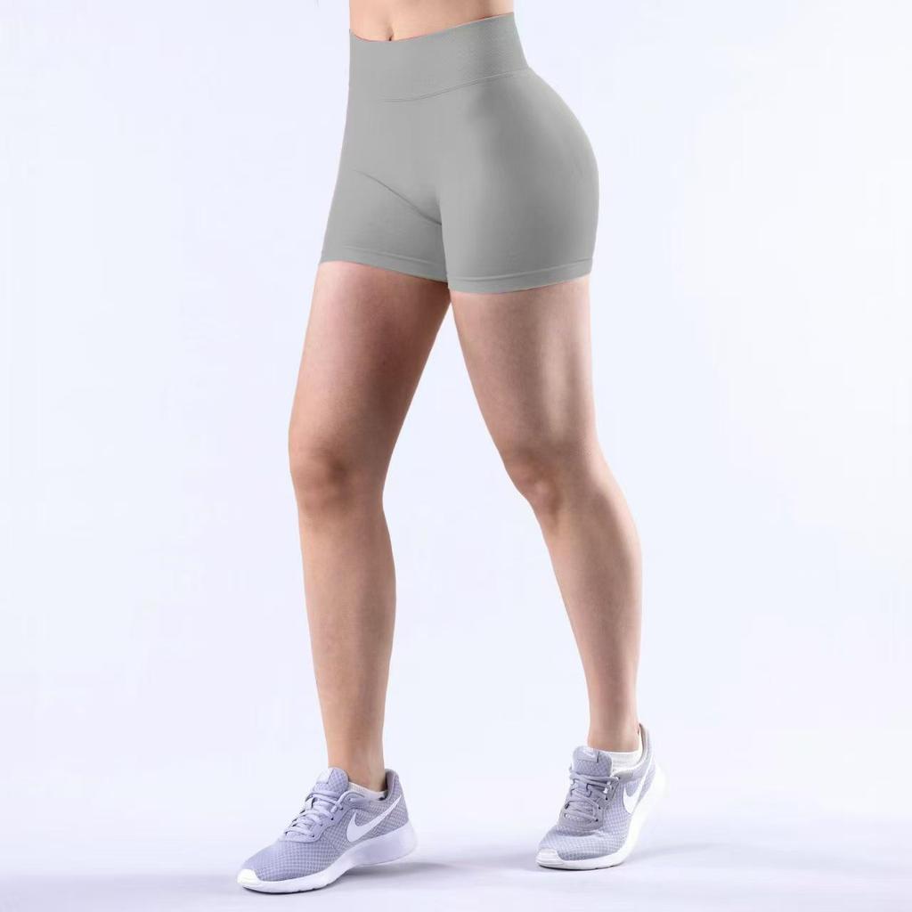 Dfyne Naadloze Dames Yogashorts - Billiftend, Hardloop-, Fitnessbroek